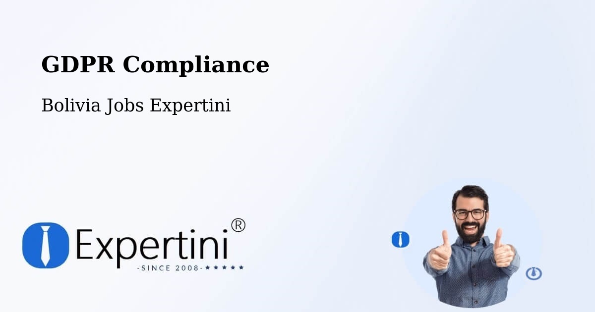 EU GDPR Compliance Statement – Warnes - Bolivia Jobs Expertini