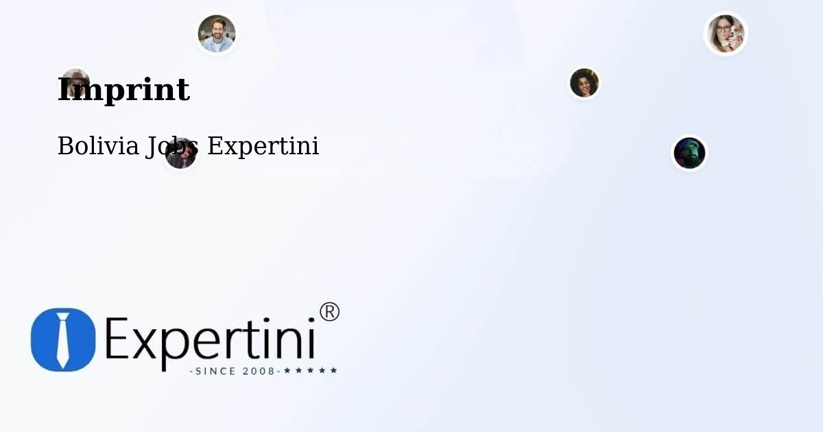 Imprint – Warnes - Bolivia Jobs Expertini