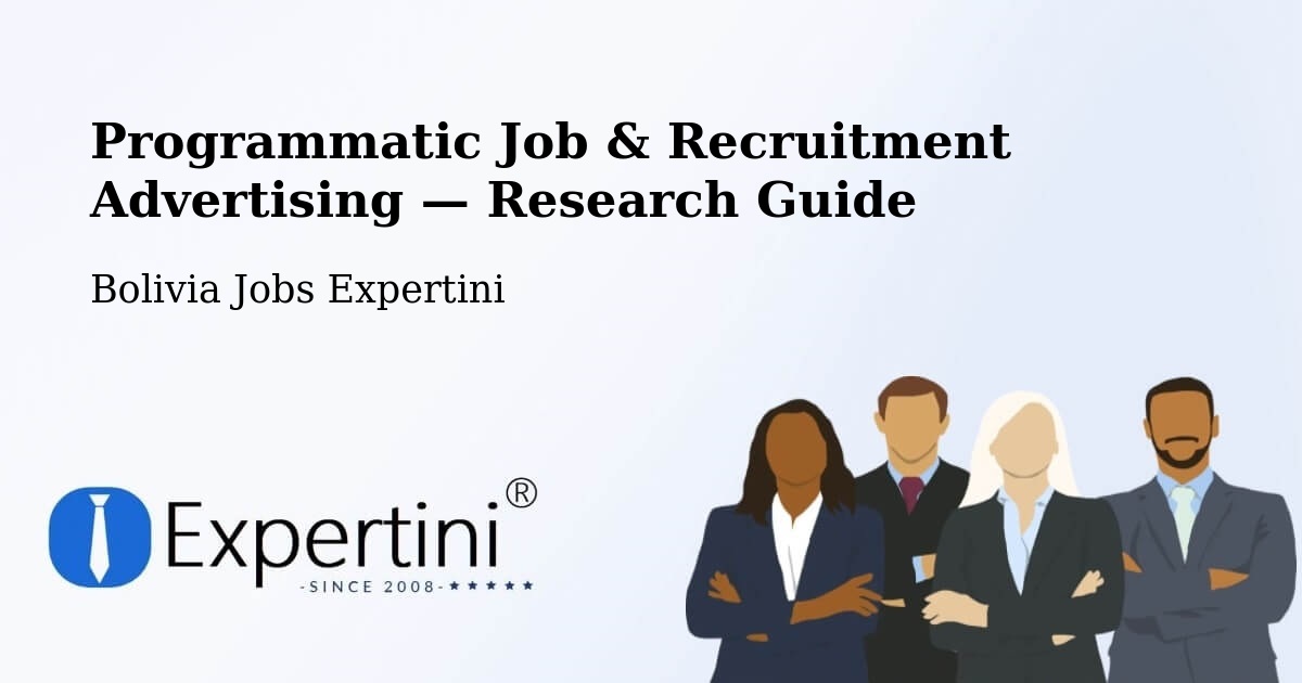 Programmatic Job & Recruitment Advertising — Research Guide – Warnes